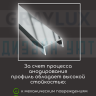 Алюминиевый П образный декоративный профиль 8х15мм серебро/глянец 2,7м. фото 4 &mdash; graylux.ru