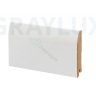 Плинтус напольный МДФ белый К-20 Ликорн 100х16 мм фото 1 &mdash; graylux.ru