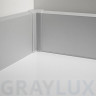Угол внутренний ПВХ/металл 70мм фото 1 &mdash; graylux.ru