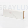 U102-60 мм белый напольный плинтус МДФ Deartio фото 1 &mdash; graylux.ru
