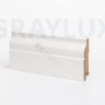 U103-80 мм белый напольный плинтус МДФ Deartio фото 1 &mdash; graylux.ru