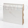 U103-150 мм высокий белый плинтус МДФ Deartio фото 1 &mdash; graylux.ru