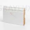 U104-120 мм высокий белый плинтус МДФ Deartio фото 1 &mdash; graylux.ru