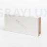 U106-80 мм белый напольный плинтус МДФ Deartio фото 1 &mdash; graylux.ru